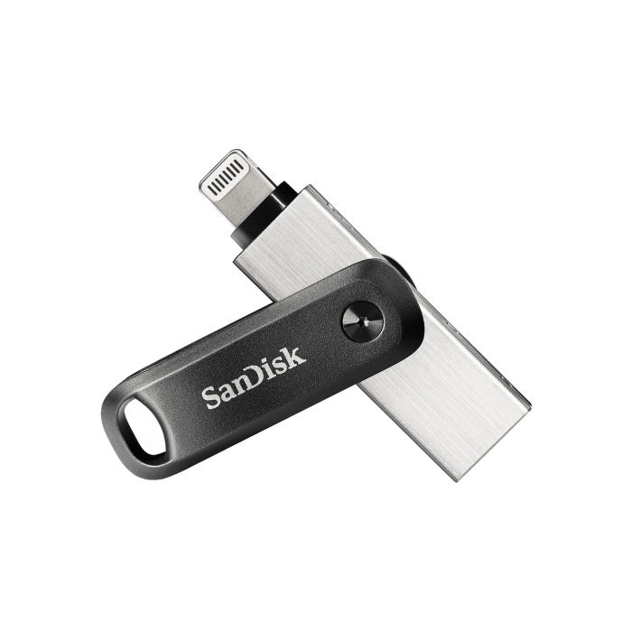 Pendrive SanDisk iXpand Negro Plateado 64 GB