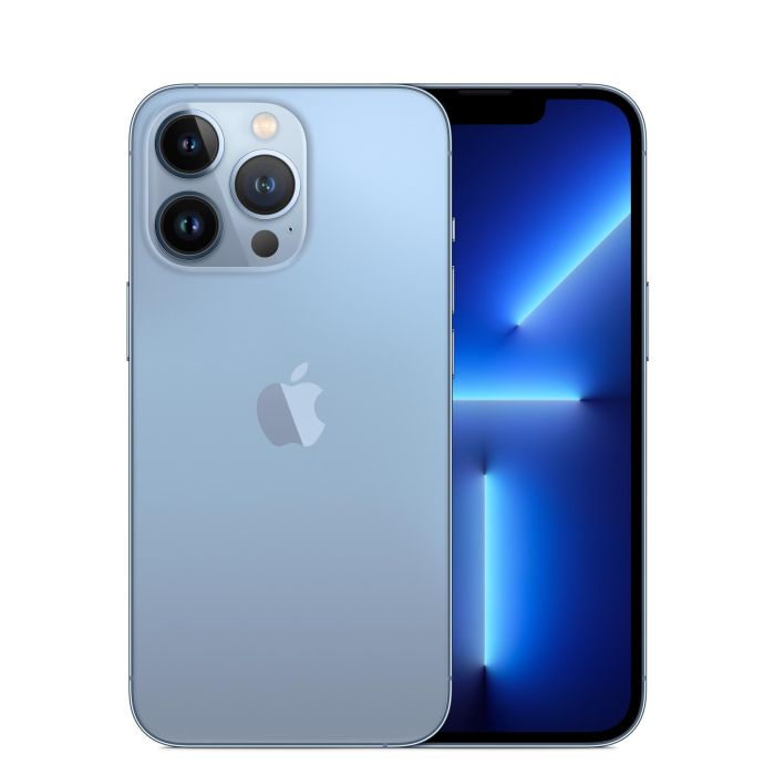 Apple iphone 13 pro 128gb 6,1" sierra blue cpo a+ estado excelente, sin ninguna marca de uso (reacondicionado) 2+1 año garantía