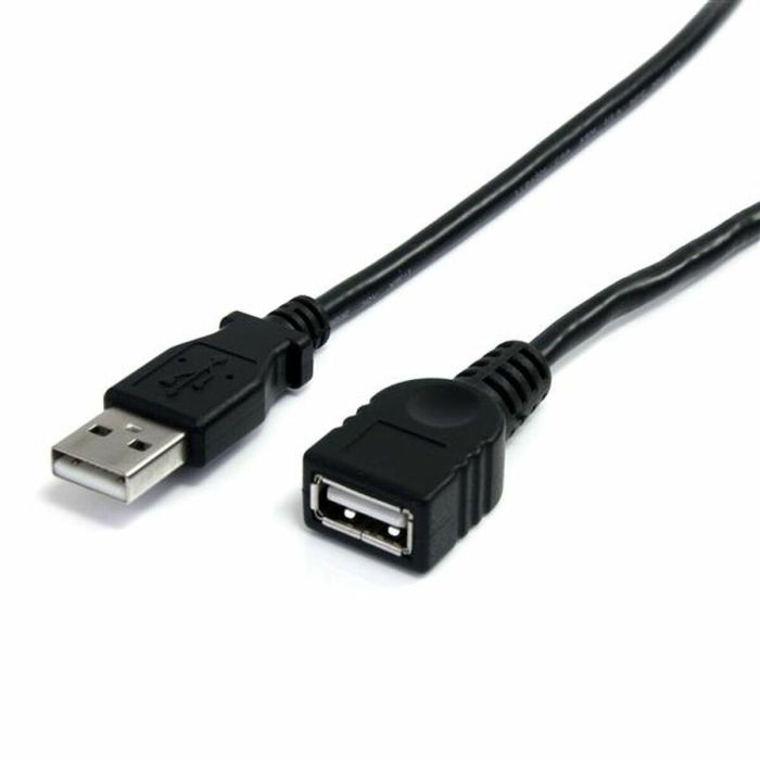 Cable USB Startech USBEXTAA3BK USB A Negro