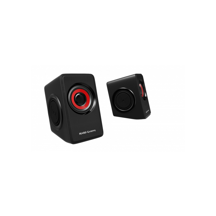 Altavoces Gaming Mars Gaming MS1 MS1 Negro Rojo/Negro 2