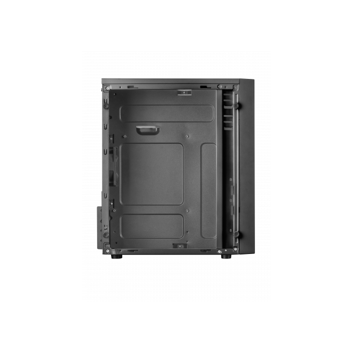 Mars Gaming MCM Black Micro-Atx Case, Compact, Window, 16 Modes A-Rgb, 1X 8Cm Fan 5