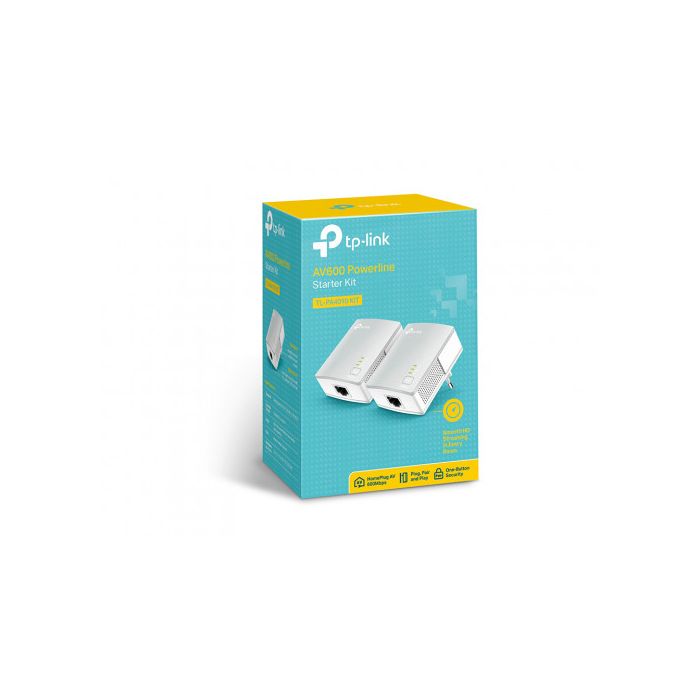 TP-LINK Kit de Nano Adaptadores Powerline Ethernet Av600 1