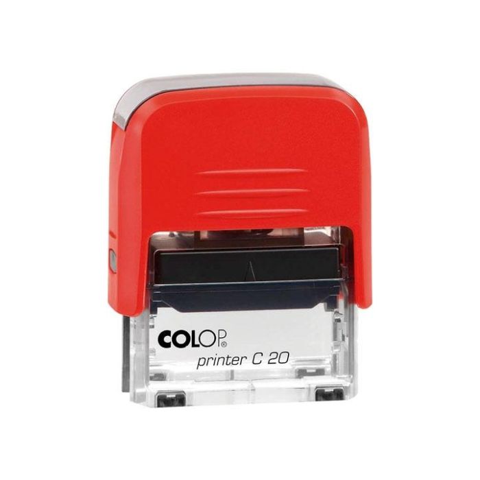 Colop Sello printer c20 formula " duplicado " almohadilla e/20 14x38mm rojo