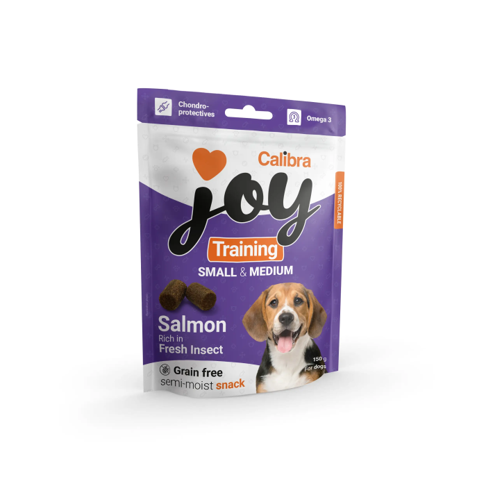 Calibra Joy Dog Training S&M Salmon&Insect 150 gr