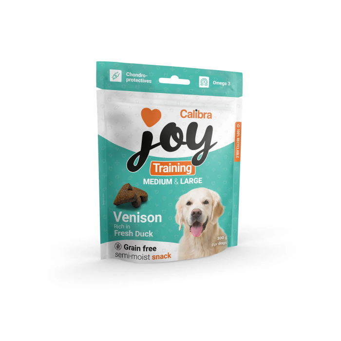 Calibra Joy Dog Training M&L Venison&Duck 300 gr