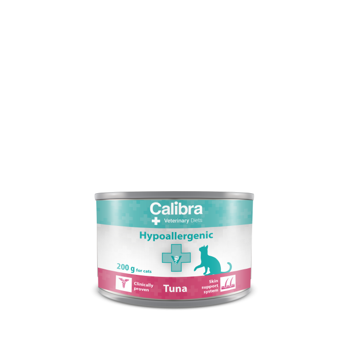 Calibra Vet Diet Cat Hypoallergenic Atun 6x200 gr