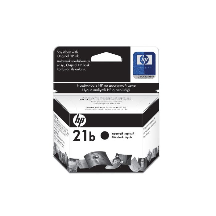 HP 21 Cartucho de Tinta Negro HP21 (C9351AE#ABE) 2