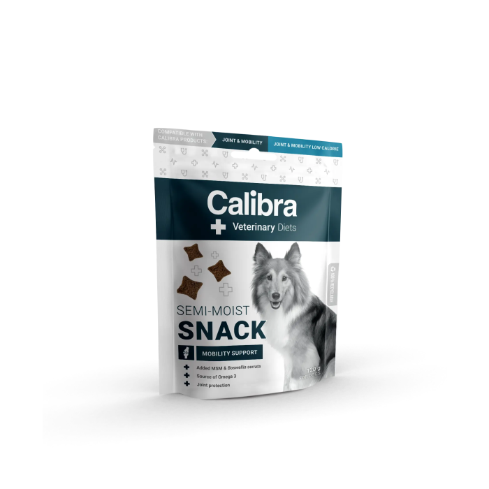 Calibra Vet Diet Dog Semi-Moist Snack Mobility Support 120 gr