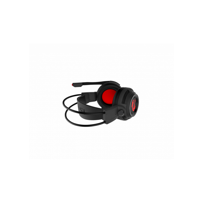 MSI DS502 Auriculares Diadema Negro, Rojo 3