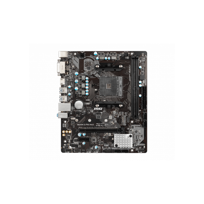 MSI B450M-A PRO MAX placa base AMD B450 Zócalo AM4 micro ATX 1