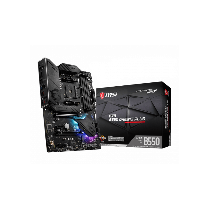 MSI MPG B550 Gaming Plus AMD B550 Zócalo AM4 ATX 4
