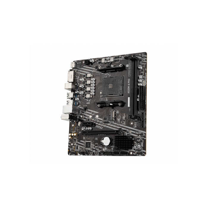 MSI A520M-A PRO placa base AMD A520 Zócalo AM4 micro ATX 1
