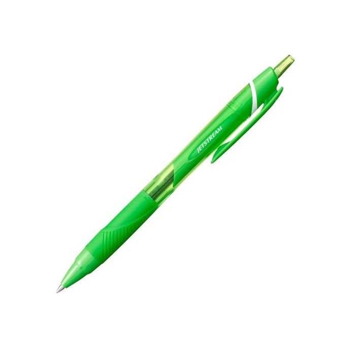 Uni-ball Jetstream Colours Penna Roller Retrattile 0,7 Mm – Inchiostro Super Ink Verde Chiaro, Confezione Da 5 Pezzi