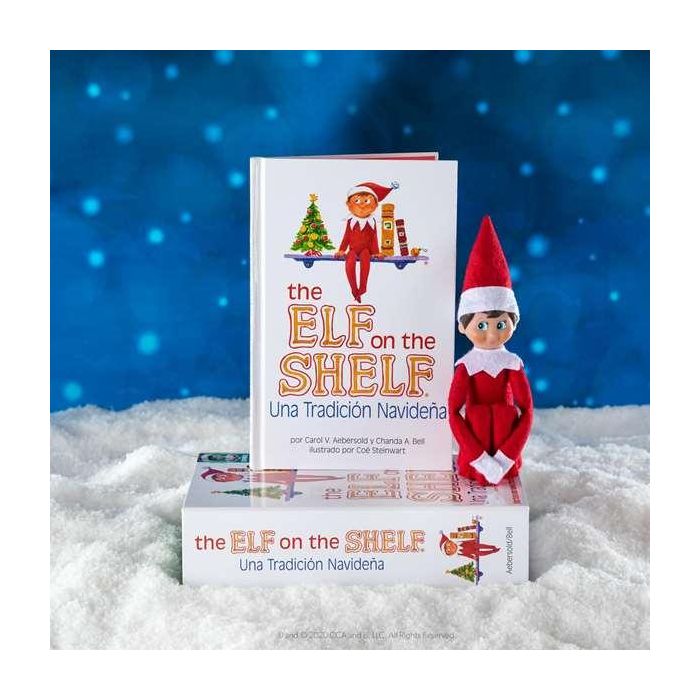 Cuento y Muñeco Elfo Niño The Elf On The Shelf 28x26,5x7,2 cm 1