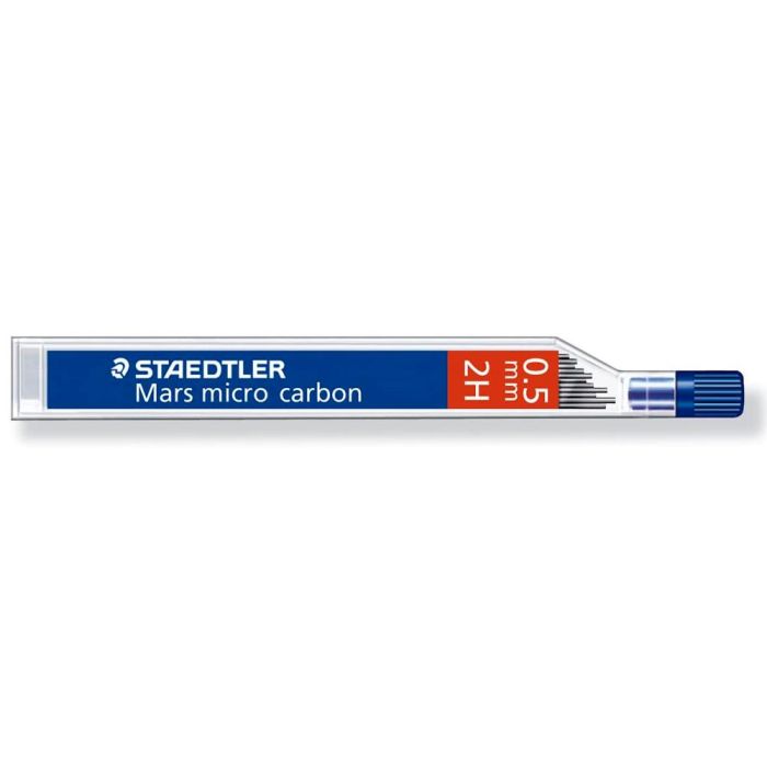 Minas Staedtler Mars Micro Grafito 0,5 mm 2H Tubo Con 12 Unidades 12 unidades 2