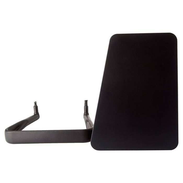 Pala Escritura Rocada Derecha Para Silla Confidente Plegable Pvc 34x20 cm Color Negro 1