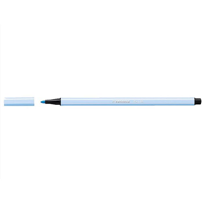 Rotulador Stabilo Acuarelable Pen 68 Azul Claro Punta Gruesa 1 mm 1