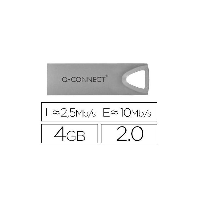 Memoria Usb Q-Connect Flash Premium 4 grb 2.0