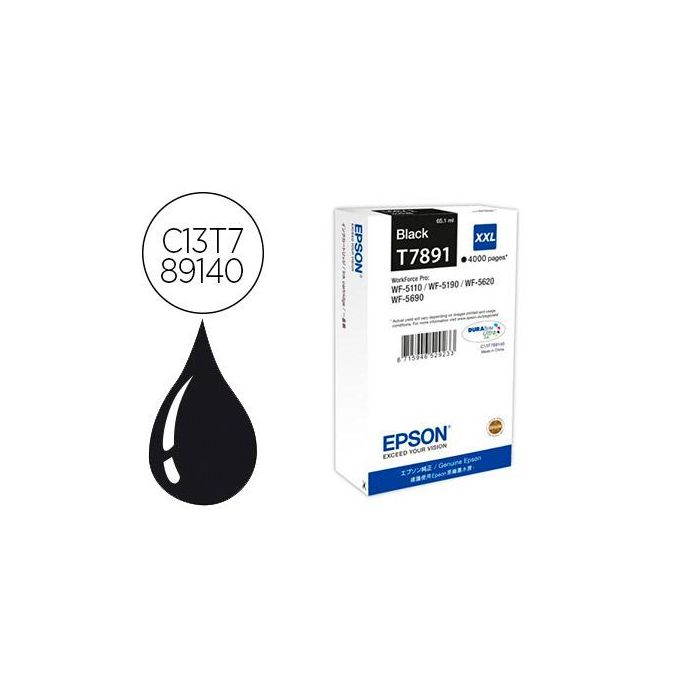 Cartucho de Tinta Original Epson T789140 Negro