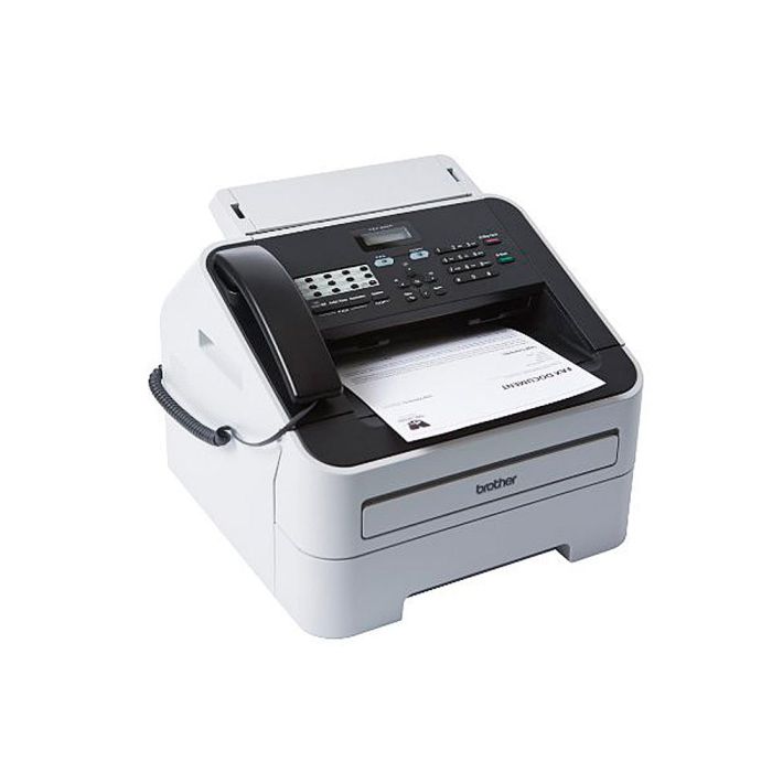 Fax Brother 2845 Laser Monocromo 20 Ppm Bandeja 250 Hojas 16 Mb De Memoria 33600 Bps Con Auricular Telefonico 1