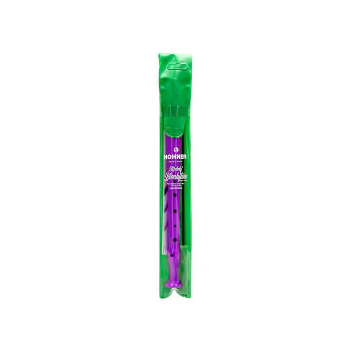 Flauta Hohner 9508 Color Violeta Funda Verde Y Transparente 2