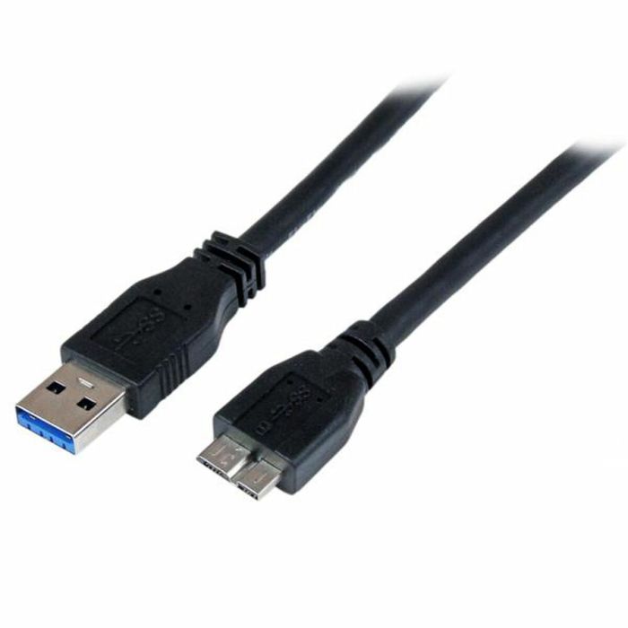 Cable USB a Micro USB Startech USB3CAUB1M Negro