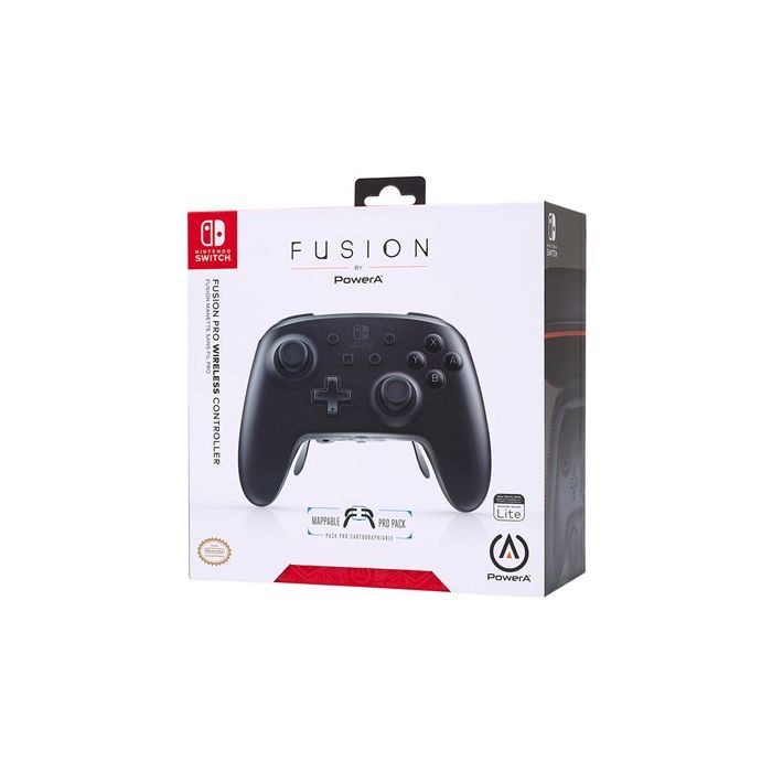 Fusion Pro Mando Sin Cables Nintendo Switch Blanco/Negro POWER A 1515672-01 13