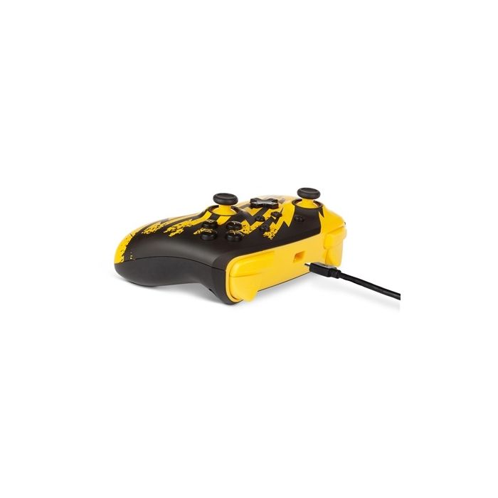 Enhanced Mando Con Cable Nintendo Switch Pokemon Pikachu Lightning POWER A 1516985-01 10