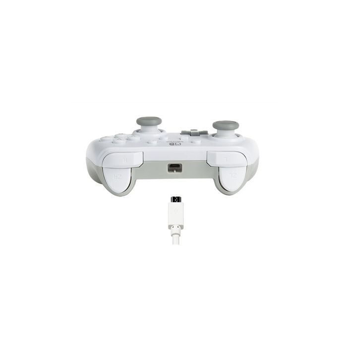 Mando Con Cable Nintendo Switch Blanco POWER A 1517033-01 1