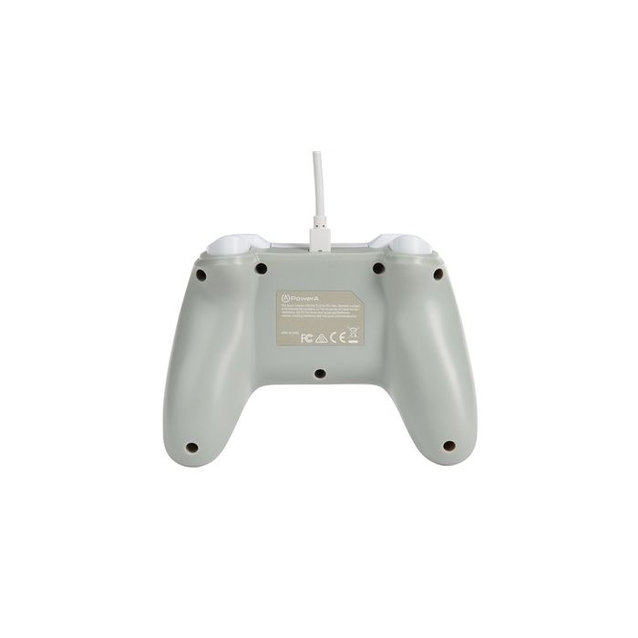 Mando Con Cable Nintendo Switch Blanco POWER A 1517033-01 7