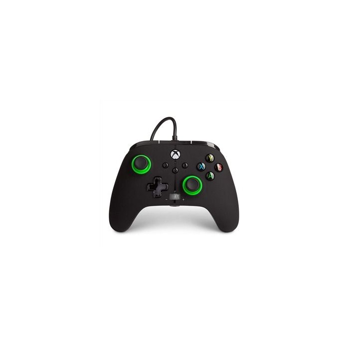 Enhanced Mando Con Cable Xbox Series X/S Green Hint POWER A 1518818-02 0