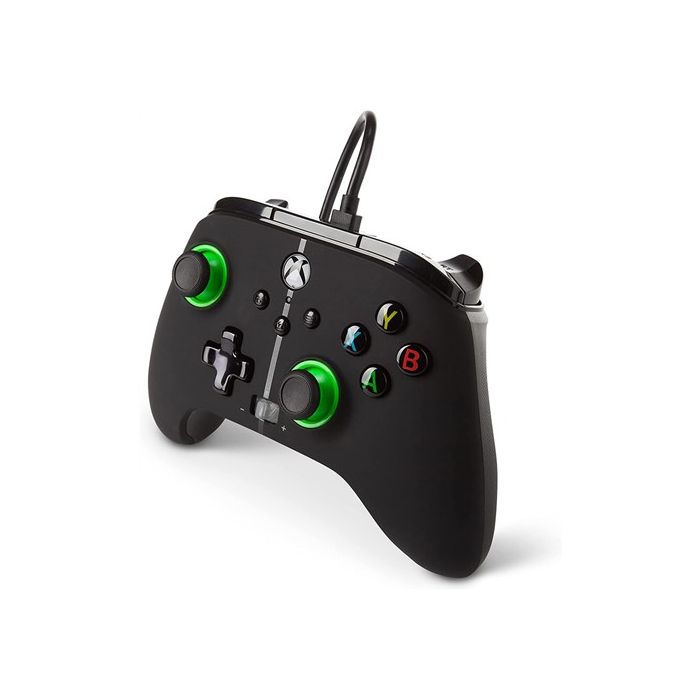 Enhanced Mando Con Cable Xbox Series X/S Green Hint POWER A 1518818-02 5