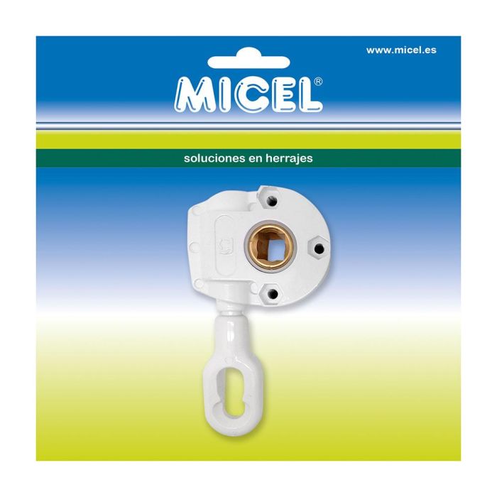 Mecanismo para toldo enrollable Micel TLD05 Blanco 7,7 x 3,5 x 13,5 cm Manual 1:7