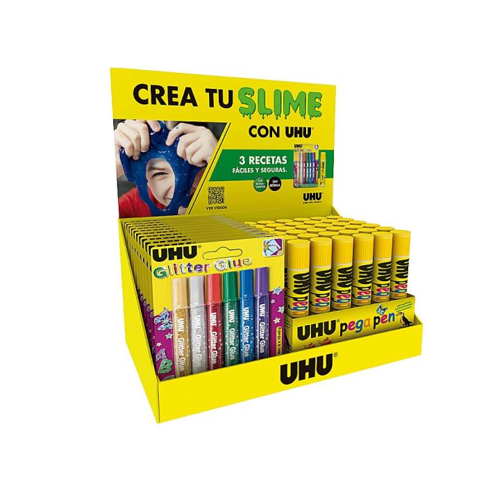 Expositor Uhu Crea Tu Slime Sobremesa 175x325X200 mm 1