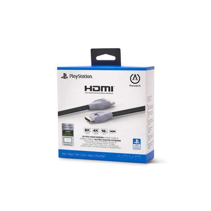 Cable HDMI Powera 1520481-01 Negro/Gris 3 m 6