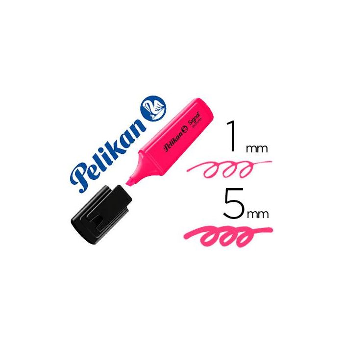 Rotulador Pelikan Fluorescente Textmarker Signal Rosa 10 unidades