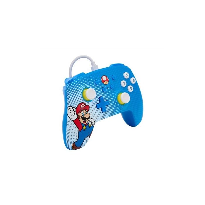Enhanced Mando Con Cable Nintendo Switch Mario Pop Art POWER A 1522660-01 8