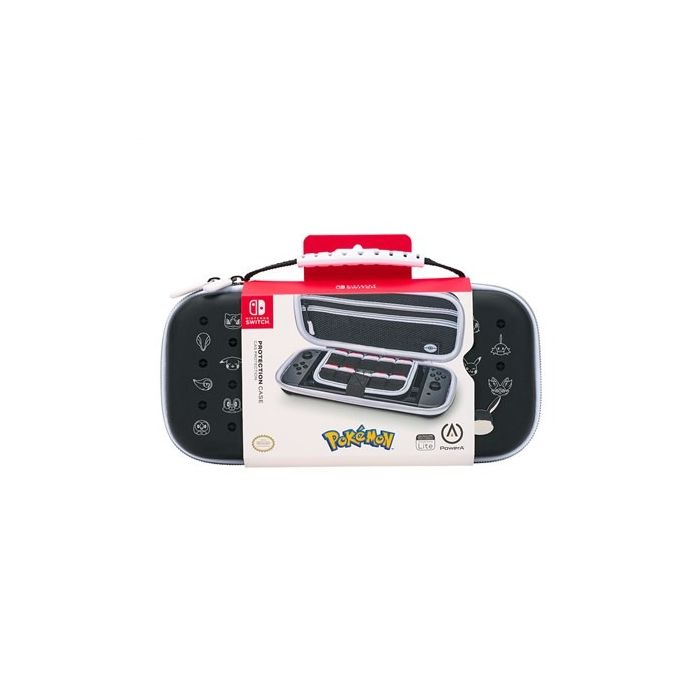 Estuche Protector Compacto Nintendo Oled Switch O Lite Pikachu Negro/Plata POWER A 1522749-01 10