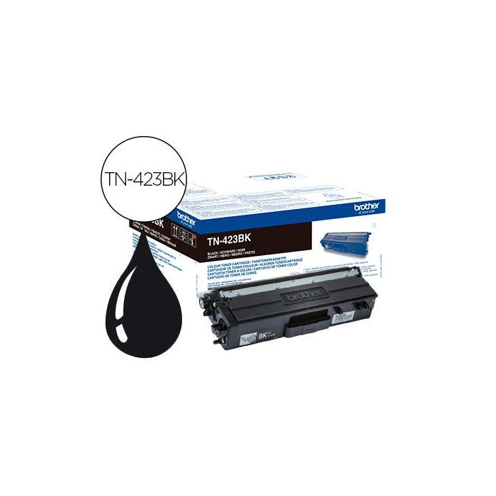 Toner Brother Tn-423 Para Dcp-L8410 Cdn - 8410 Cdw - Hl-L8260 Cdw - Mfc-L8360 Cdw - 8690 Cdw - 8900 Cdw Negro