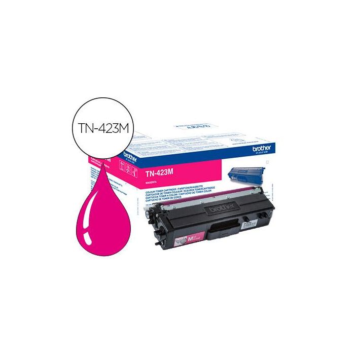 Toner Brother Tn-423 Para Dcp-L8410 Cdn-8410 Cdw- Hl-L8260 Cdw-Mfc-L8360 Cdw -8690 Cdw-8900 Cdw Magenta