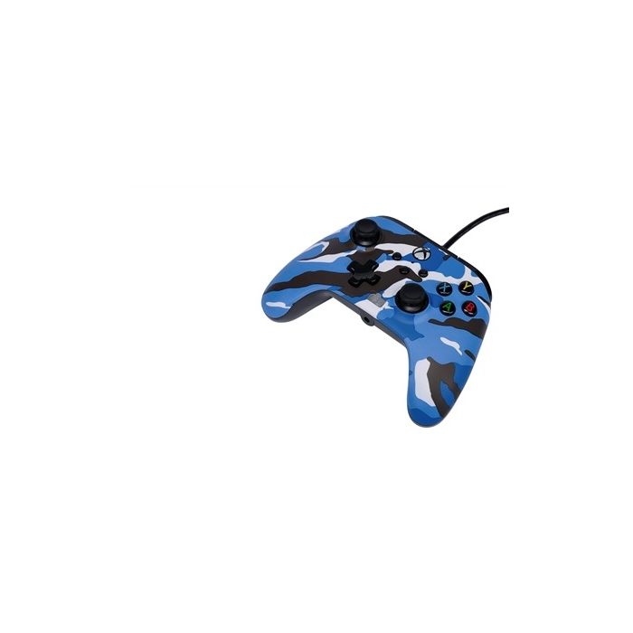 Enhanced Mando Con Cable Xbox Camuflaje Azul POWER A 1525941-01 2