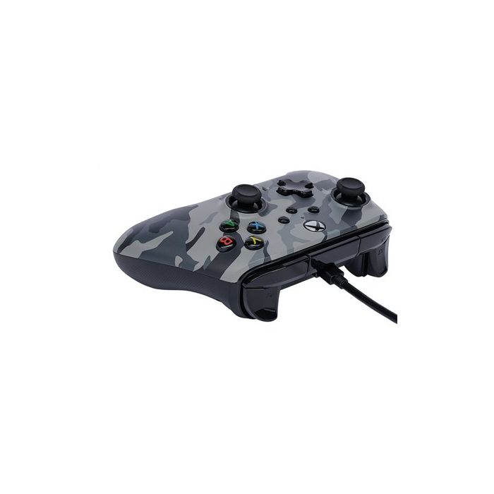 Enhanced Mando Con Cable Xbox Camuflaje Gris POWER A 1525943-01 5