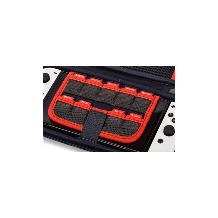 Estuche Protector Compacto Nintendo Oled Switch O Lite Speedster Mario POWER A 1526546-01 7