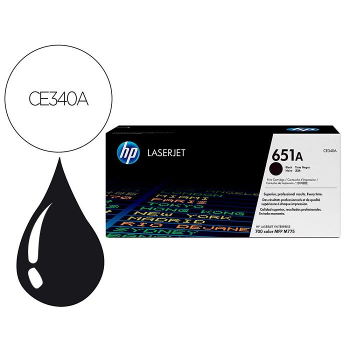 Hp Laserjet Interprise 700Mfp-M775 Toner Negro 651A