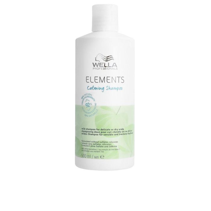 ELEMENTS Champú natural Calmante para cuero cabelludo seco o delicado