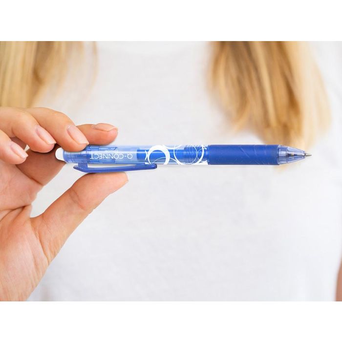 Boligrafo Q-Connect Retractil Borrable 0,7 mm Color Azul 10 unidades 3