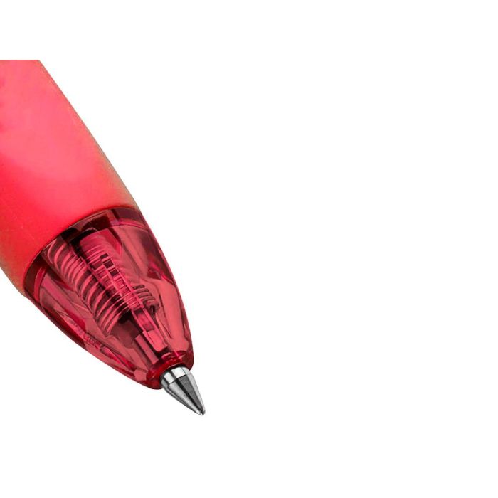 Boligrafo Q-Connect Retractil Borrable 0,7 mm Color Rojo 10 unidades 2