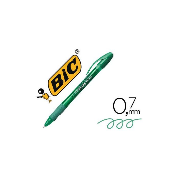 Boligrafo Bic Gelocity Illusion Borrable Verde Punta De 0,7 mm 12 unidades 0 Boligrafo Bic Gelocity Illusion Borrable Verde Punta De 0,7 mm 12 unidades 0