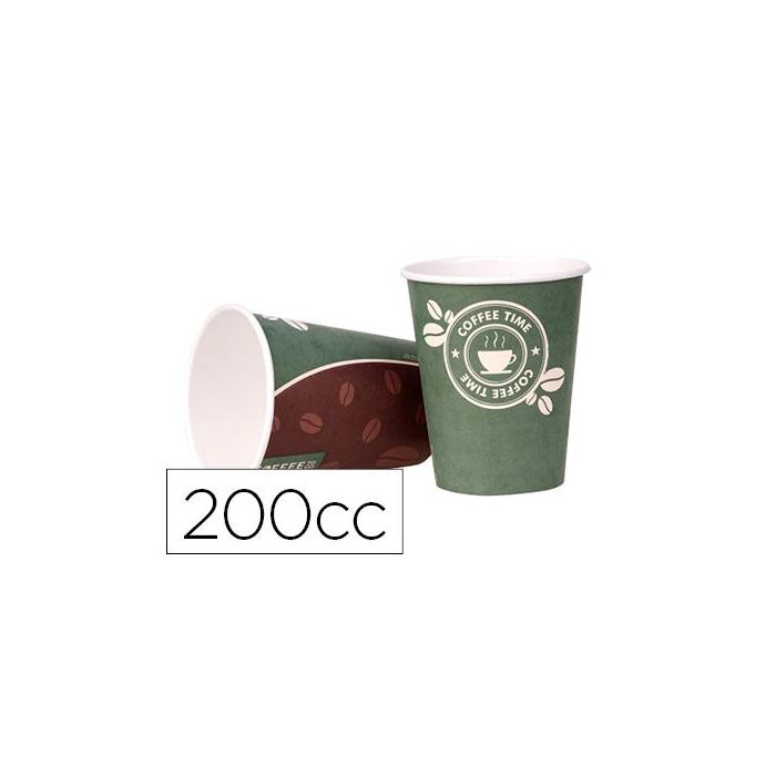 Vaso Termico Carton 200 Cc Paquete De 50 Unidades