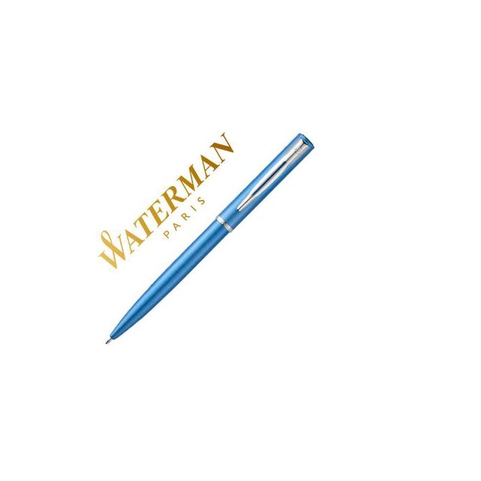 Waterman Bolígrafo Allure Punta Media Estuche De Regalo Lacado Azul